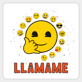 Llamame Sticker